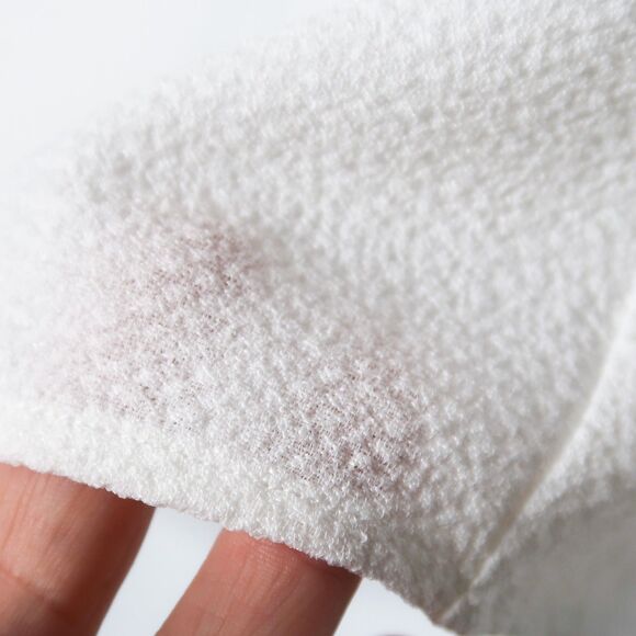 Felicity & Coco Shift Mini Dress Size Small White 3/4 Sleeve 60's Minimalist 70s - Picture 8 of 9